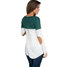 Loose Women's Tee Shirt Long Sleeve Tshirt Patched Casual Women Tops Long Irregular T Shirts For Women