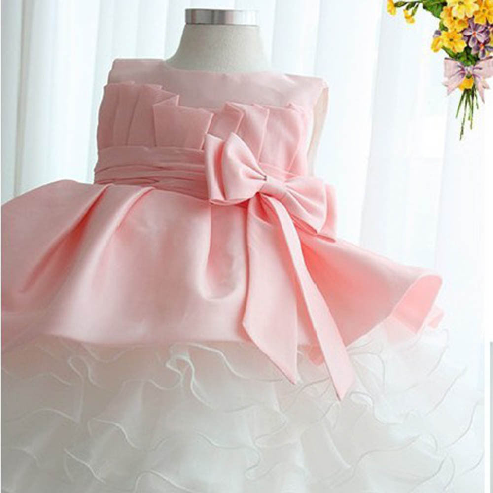 lovely-kids-girls-bowknot-tulle-dress-for-prom-party-princess-ball-gown-baby-formal-dresses BBL