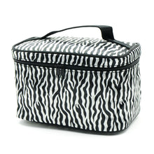 Lucky Zebra&Leopard Print Cosmetic Bags Women Travel Makeup Bag Make Up Bags Tools /Fashion Women Bags