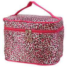 Lucky Zebra&Leopard Print Cosmetic Bags Women Travel Makeup Bag Make Up Bags Tools /Fashion Women Bags