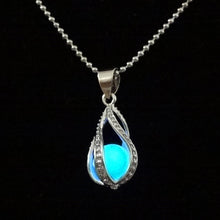 luminous-night-glowing-hollow-waterdrop-pendant-brass-metal-alloy-necklace-18in-chain-polished-electroplated-jewelry-for-women BBL