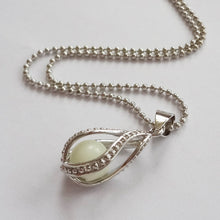 luminous-night-glowing-hollow-waterdrop-pendant-brass-metal-alloy-necklace-18in-chain-polished-electroplated-jewelry-for-women BBL