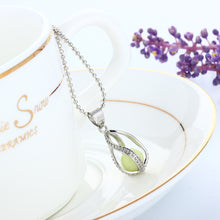 luminous-night-glowing-hollow-waterdrop-pendant-brass-metal-alloy-necklace-18in-chain-polished-electroplated-jewelry-for-women BBL