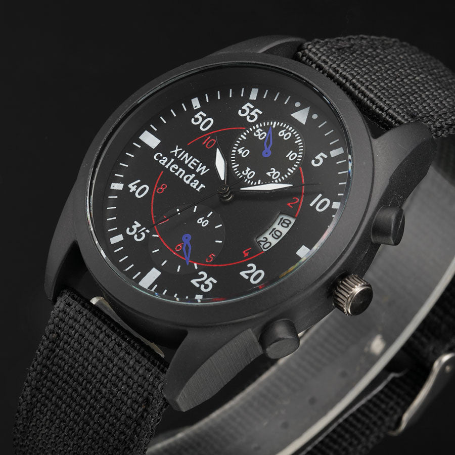 Luxury Fashion Mens Date Stainless Steel Quartz Analog Watches Wrist Watch