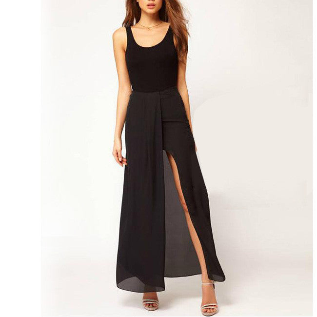 maxi-skirt-long-sexy-boho-retro-chiffon-skirt-super-worthy-open-side-split-solid-women-skirt-saias-longas BBL