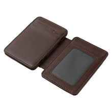 men-leather-magic-wallets-with-foldable-money-clips-id-credit-card-purse-with-magical-bandage-card-pack-black-coffee-carteira BBL