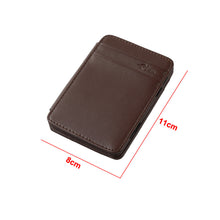 men-leather-magic-wallets-with-foldable-money-clips-id-credit-card-purse-with-magical-bandage-card-pack-black-coffee-carteira BBL