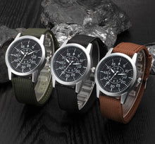 Men Stainless Steel Military Sport Date Analog Quartz army Style Wrist Watch