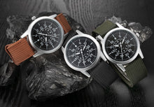 Men Stainless Steel Military Sport Date Analog Quartz army Style Wrist Watch