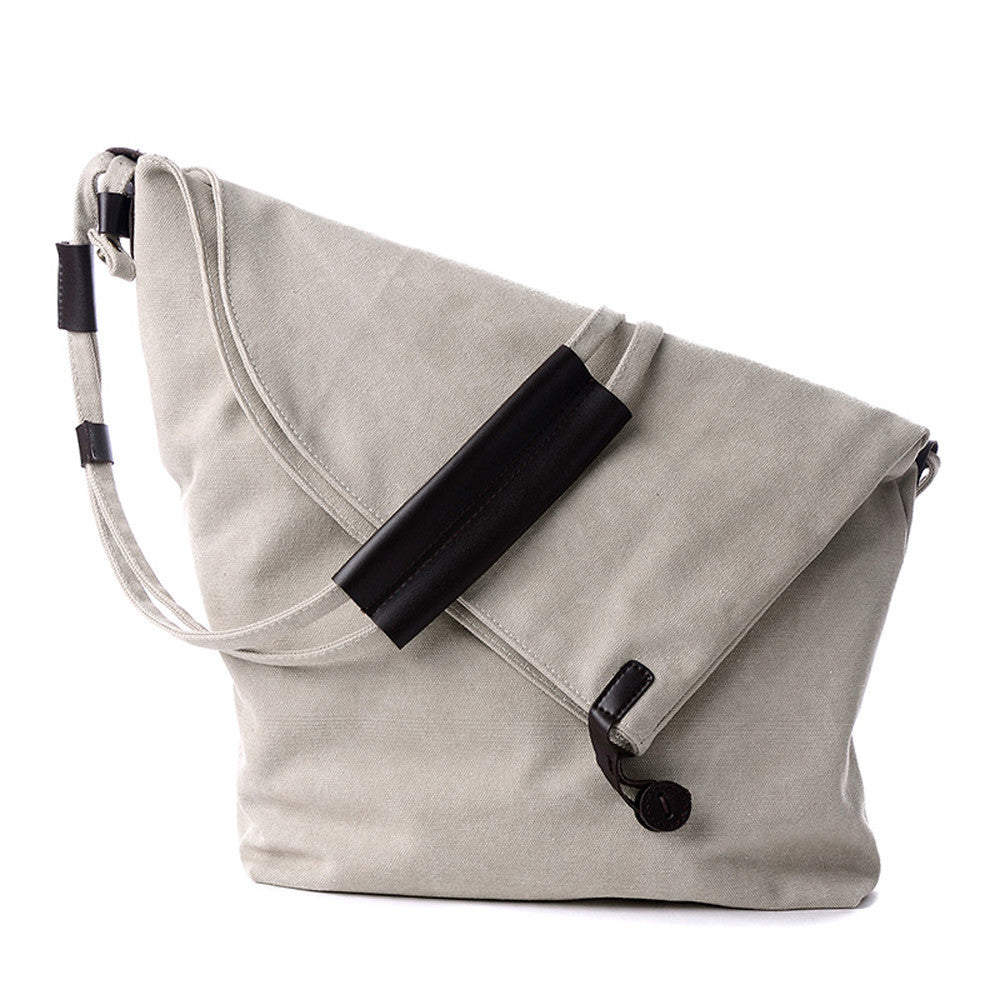Men Women Bags Casual Fashion Simple Style Casual Canvas Messenger Shouder Handbag Tote Weekender Crossbody Shoulder Bags
