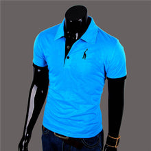 mens-casual-tops-tee-v-neck-polo-shirts-slim-fit-short-sleeve-clothes-us-m-xxxl-10-colors BBL