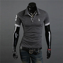 mens-casual-tops-tee-v-neck-polo-shirts-slim-fit-short-sleeve-clothes-us-m-xxxl-10-colors BBL