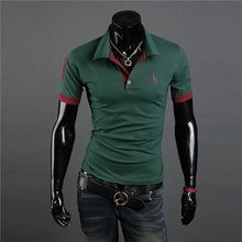 mens-casual-tops-tee-v-neck-polo-shirts-slim-fit-short-sleeve-clothes-us-m-xxxl-10-colors BBL
