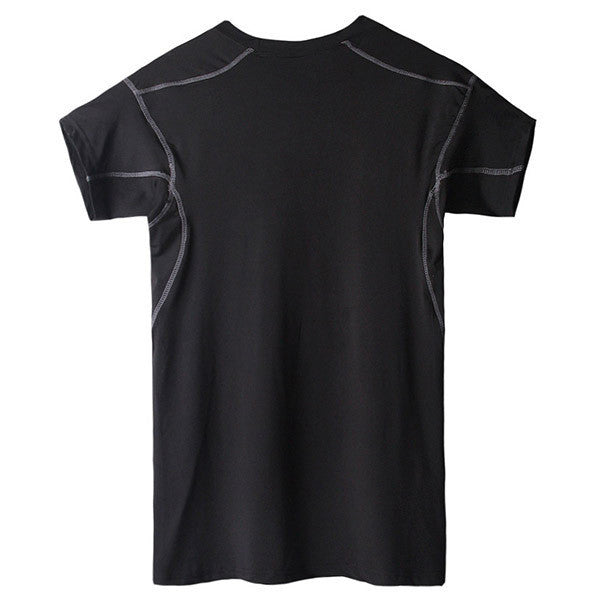 mens-s-t-shirt-top-bodybuilding-jersey-swear-quick-dry-tights-tops BBL