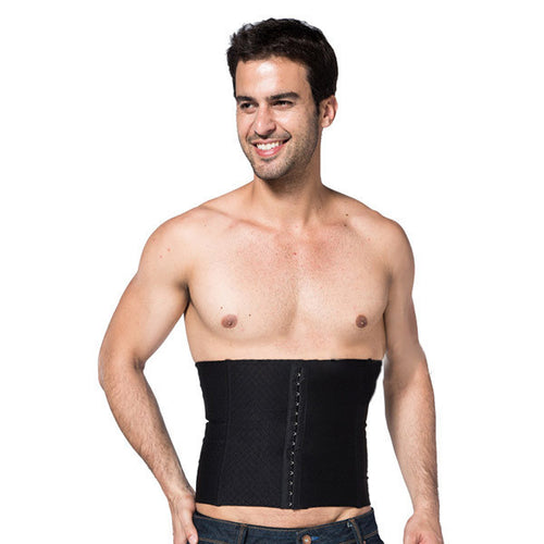 mens-body-slimming-abdomen-waist-shaper-girdle-cincher-belt-burn-fat-corset-underwear-bodysuit-new BBL