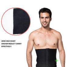 mens-body-slimming-abdomen-waist-shaper-girdle-cincher-belt-burn-fat-corset-underwear-bodysuit-new BBL