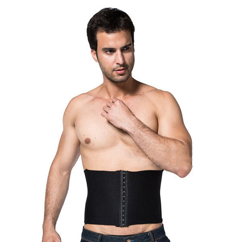 mens-burn-fat-girdle-belt-tummy-slimming-body-shaper-belly-cincher-underwear-bodysuit-new BBL