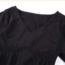 mens-long-sleeve-shapewear-v-neck-thermal-underwear-warm-male-base-layer-shirt BBL