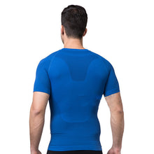 mens-slimming-body-shaper-tummy-belly-waist-girdle-cinchertee-shirt-underwear-shapewear-bodysuit-new BBL
