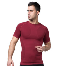 mens-slimming-body-shaper-tummy-belly-waist-girdle-cinchertee-shirt-underwear-shapewear-bodysuit-new BBL
