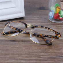 mens-womens-clear-lens-plastic-nerd-geek-glasses-eyeglasses-goggles-leopard-py6 BBL