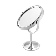 mini-dual-side-normal-magnifying-oval-stand-mirror-3-inch-make-up-cosmetic-mirror-for-lady-girl BBL