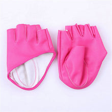 mode-frauen-pu-lederne-punk-halb-palm-finger-driving-dacning-anzeigen-handschuhe-new BBL