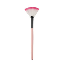 new-brush-fan-shaped-black-wooden-handle-synthetic-hair-makeup-cosmetic-brushes-beauty-tool BBL