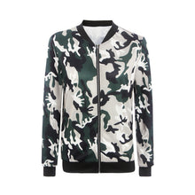Camouflage Casual Jacket O Neck Long Sleeve Slim Coat Women Plus Size Women Basic Coats