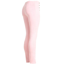 England Style Double Breasted Pants Women High Waisted Faux Suede Leather Pants Pantalon Femme Side Zipper Up Trousers