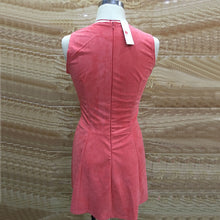 Suede Party Dress Pink Sleeveless Ruffle Womens Dress Sexy Mini Dresses For Women Slim Dress Plus Size