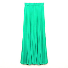 new-fashion-long-chiffon-skirts-candy-color-pleated-maxi-womens-skirts-y4 BBL