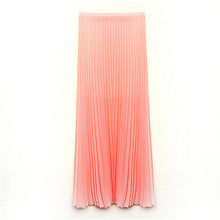 new-fashion-long-chiffon-skirts-candy-color-pleated-maxi-womens-skirts-y4 BBL