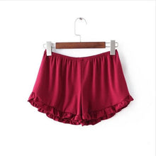 Shorts Ruffles Shorts Women Stretchy Waist Sport Running Shorts Cute Casual Short Femme Cotton