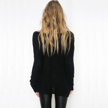 women-loose-t-shirt-o-neck-batwing-sleeve-casual-t-shirt-women-cotton-tops-plus-size-blusa-black-white BBL