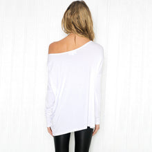 women-loose-t-shirt-o-neck-batwing-sleeve-casual-t-shirt-women-cotton-tops-plus-size-blusa-black-white BBL