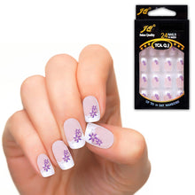 new-25-patterns-fashion-acrylic-designer-nail-tips-false-french-nails-full-24pcss BBL