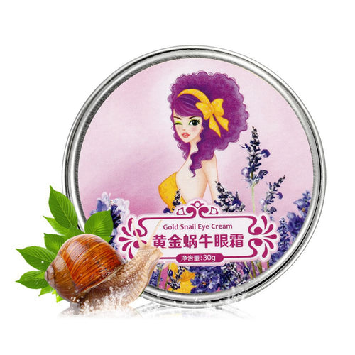new-30g-anti-dark-circle-wrinkle-anti-puffiness-wrinkles-gold-snail-repair-eye-cream BBL