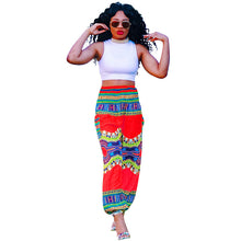 Tribal Print Lantern Pants Woman Elastic Band Waist Loose Harem Pants Cool Street Hip Hop Pants