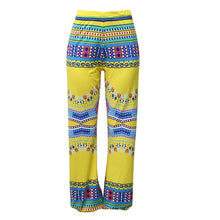 Tribal Print Lantern Pants Woman Elastic Band Waist Loose Harem Pants Cool Street Hip Hop Pants