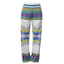 Tribal Print Lantern Pants Woman Elastic Band Waist Loose Harem Pants Cool Street Hip Hop Pants