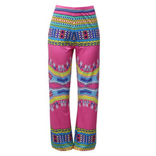 Tribal Print Lantern Pants Woman Elastic Band Waist Loose Harem Pants Cool Street Hip Hop Pants