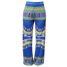 Tribal Print Lantern Pants Woman Elastic Band Waist Loose Harem Pants Cool Street Hip Hop Pants
