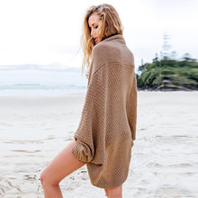 Batwing Knitted Shrug Sweater Women Tricot Warm Jumper Sweater Oversize Shawl Cardigan Sweaters