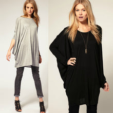 chic-women-over-size-t-shirt-batwing-long-sleeve-knit-loose-tops-shirt-casual-shirts BBL