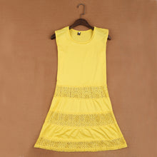 women-slim-dress-sleeveless-ladies-womens-lace-splicing-a-line-basic-dress-club-wear BBL