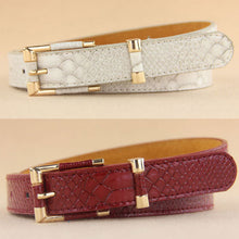 Women Crocodile Pattern Wide waist belt Brand Lady Leather Belts Metal Buckle Straps Trend All-match Waistband