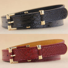 Women Crocodile Pattern Wide waist belt Brand Lady Leather Belts Metal Buckle Straps Trend All-match Waistband