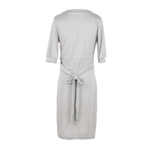 s-ladies-clothes-women-dress-pockets-belt-half-sleeves-solid-vestido-casual-mini-vestidos-femininos BBL