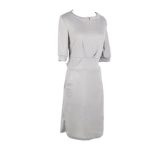 s-ladies-clothes-women-dress-pockets-belt-half-sleeves-solid-vestido-casual-mini-vestidos-femininos BBL